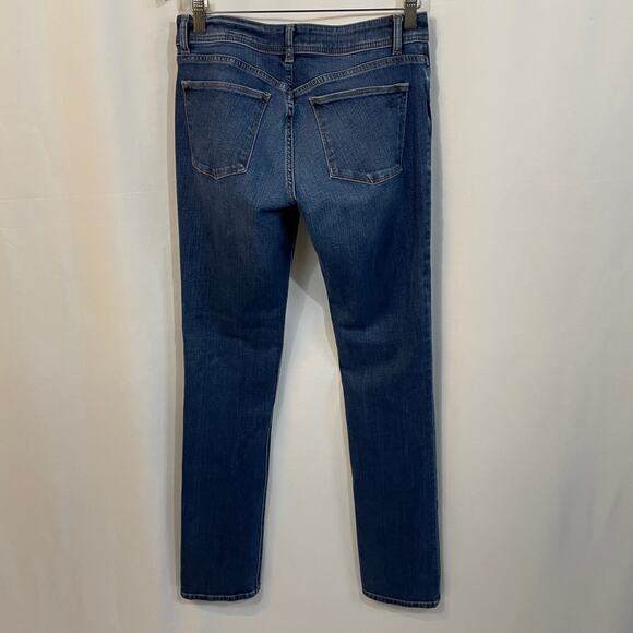 DL1961 Premium Coco Curvy Straight Pacific Mid Rise Denim Jeans 27 - Picture 8 of 8